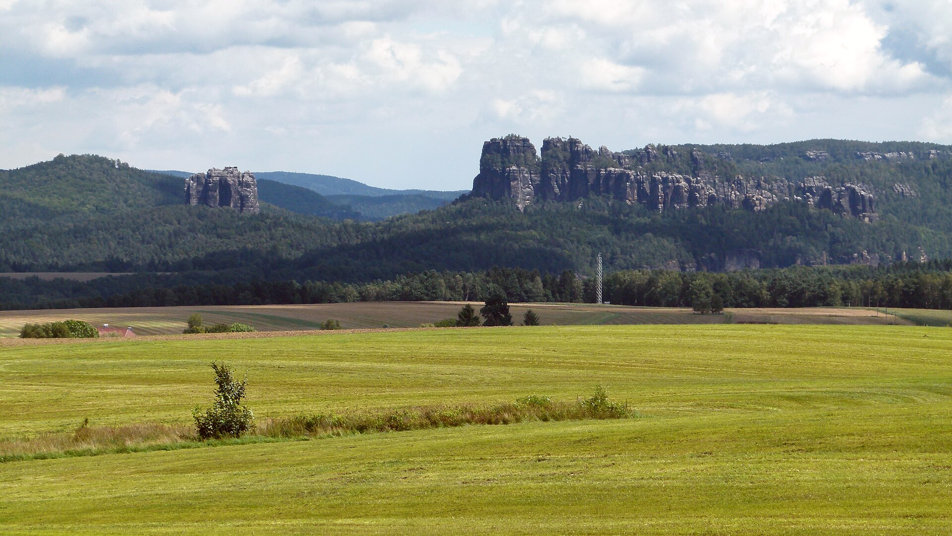 Landschaft in Sachsen