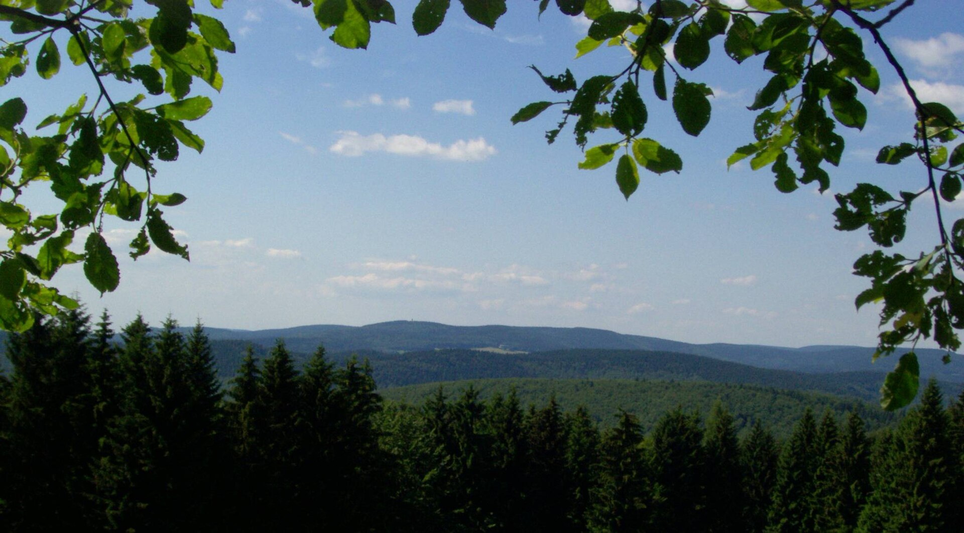 Landschaft in Thüringen