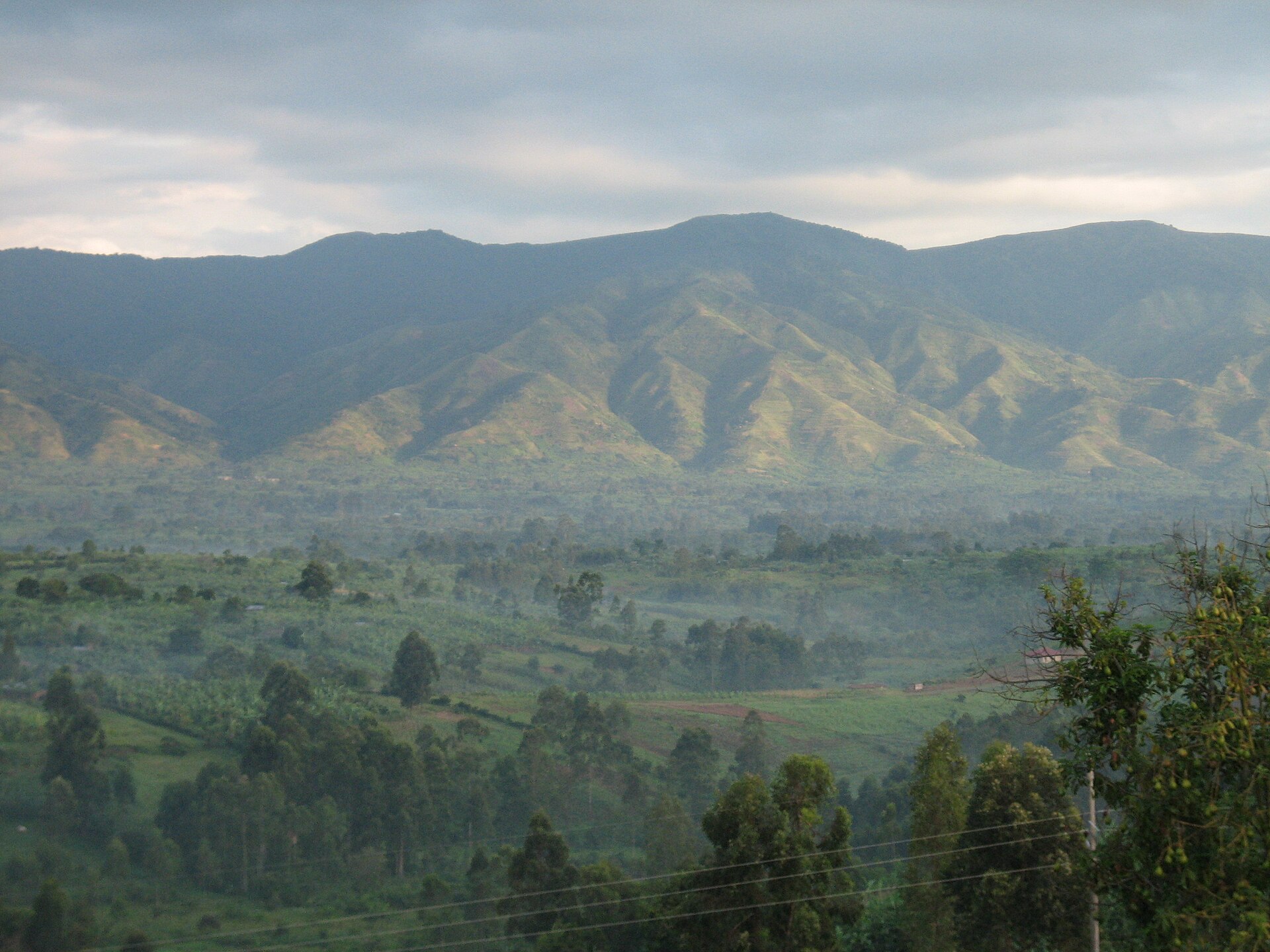 Landschaft in Uganda